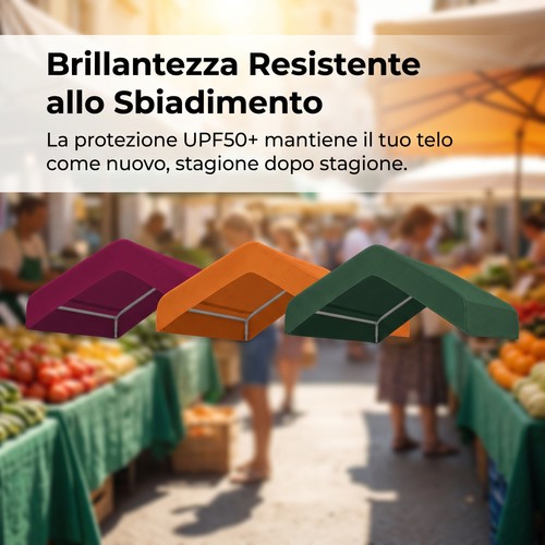 Telo copertura gazebo 2x2 - copertura,