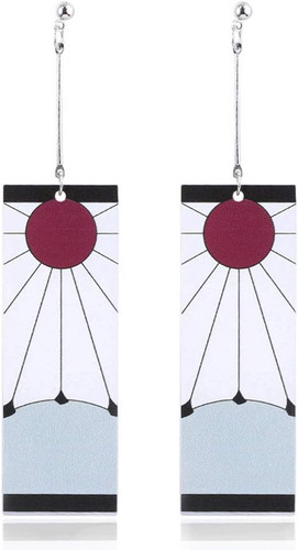 Orecchini tanjiro argento - tanjiro,