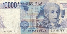 Italia - 10.000 Lire - 1984 -