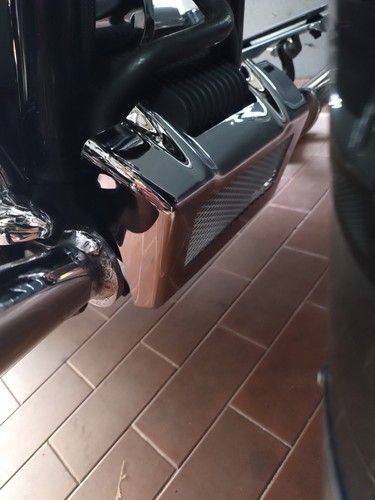 Cover cromato radiatore olio - cover,