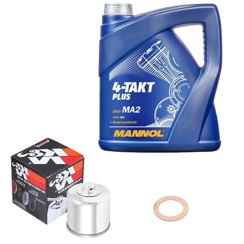 Kit filtro olio - k&n, mannol