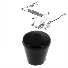 Pomello nero tirante apertura