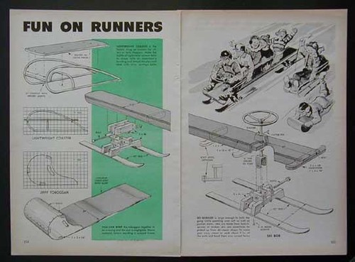 Slitta bobsled toboggan - bobsled, &