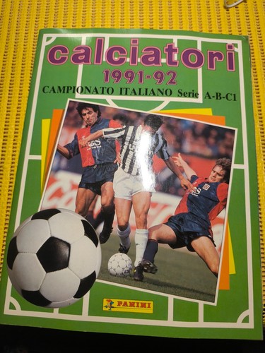 Album calciatori panini 92 - album, 91/92