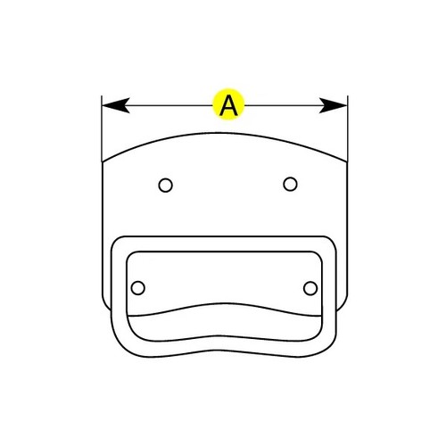 Maniglia americana baule - maniglia, 11