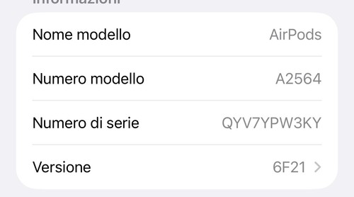 Apple airpods generazione - airpods, 3a