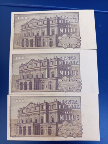 Tris mille 1000 lire verdi - tris,