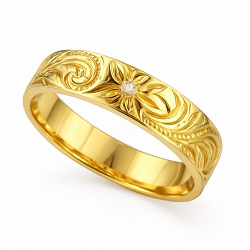 Anello oro con - , zirconi