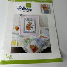 Leisure Arts Disney Winnie The Pooh Baby Collection libro punto croce contato