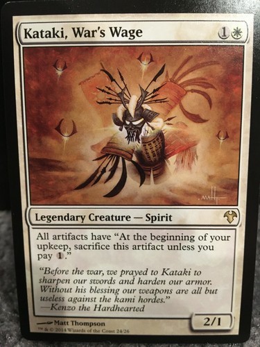 Mtg kataki war wage near - kataki,,