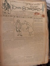 Sior Tonin Bonagrazia NUMERI anni 21 22 23 24 25 26 27 29 30 31 MOLTO RARO 