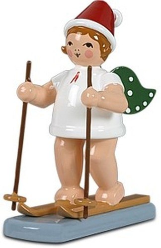 Figura legno angelo - figura, in