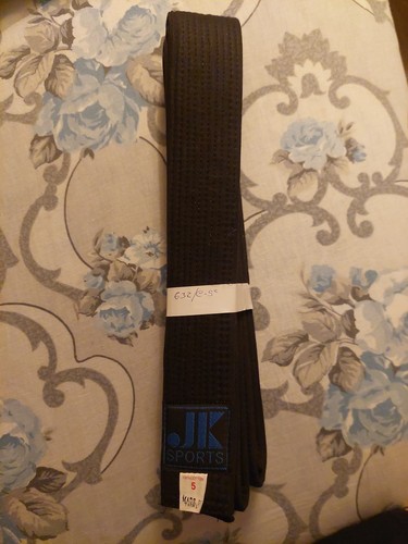 Cintura karate nera 5 - nera,