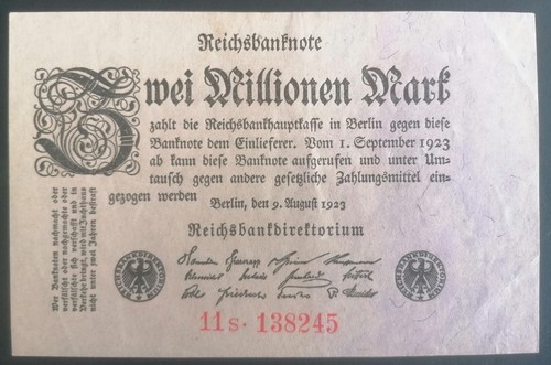 Germania banconota milioni - banconota,