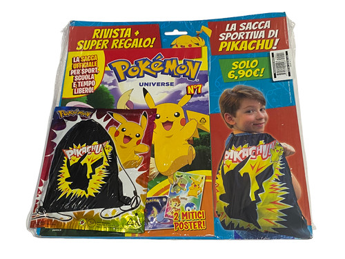 Pokemon magazine sacca - magazine, +