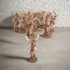 8 fatine resina assortite bomboniere, fata Comunione statuette decorative 12 cm