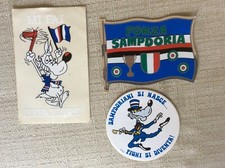 SAMPDORIA CALCIO 3 ADESIVI