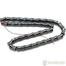 Perline sfuse a forma di vaso di pietra preziosa naturale di ematite 8 mm x...