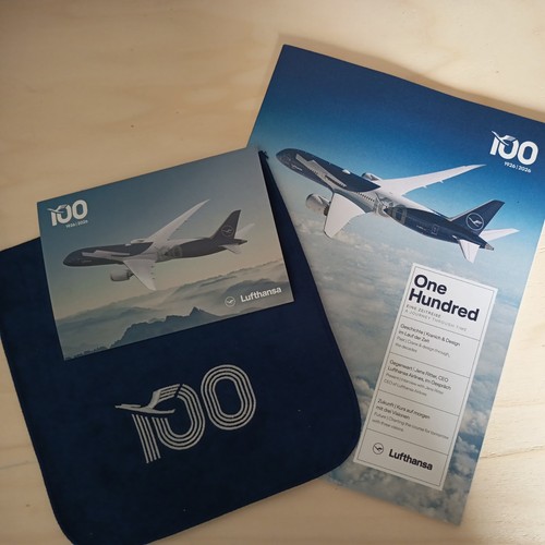 Lufthansa headrest 100 - lufthansa, 1x