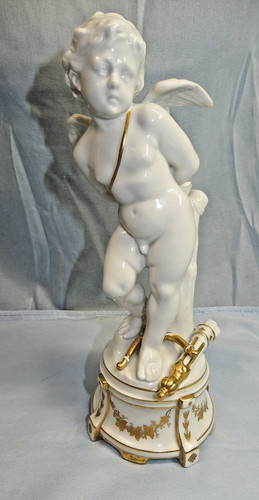 Statuina cherubino vintage - , in