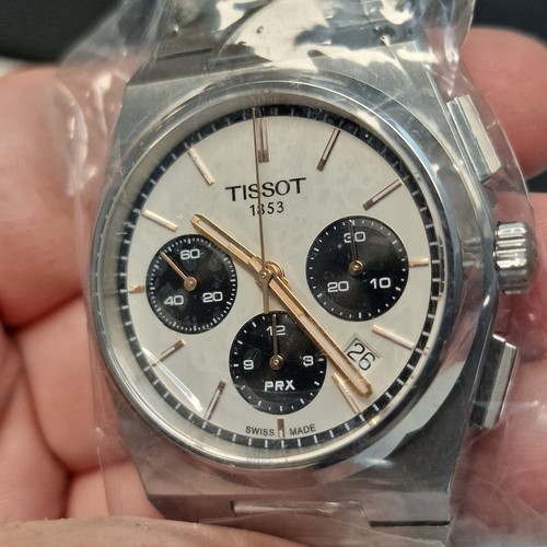 Tissot prx chronograph valjoux - tissot,