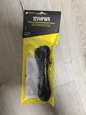 Corsair Premium PCIe 5.0 / Gen 5 12VHPWR da 600 W Cavo per Alimentatore NUOVO