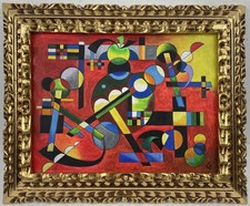 Wassily Kandinsky olio su tela