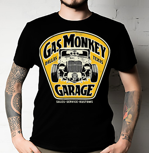 Shirt gas monkey garage - t-shirt,