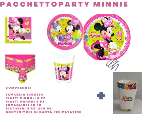 Kit festa compleanno minnie - kit,