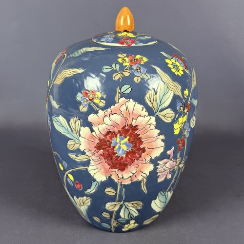 Vaso potiche maiolica - maiolica, cinese