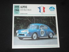 ALPINE A106 1000 MILLES