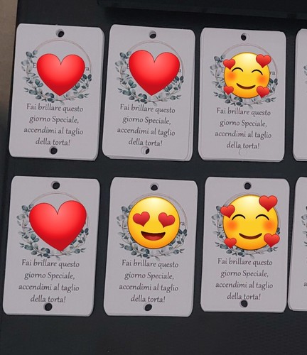 100 segnaposto matrimonio - 100,