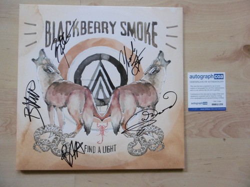 Blackberry smoke autografi - smoke,