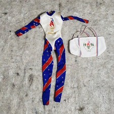 Barbie bambola ginnasta panno