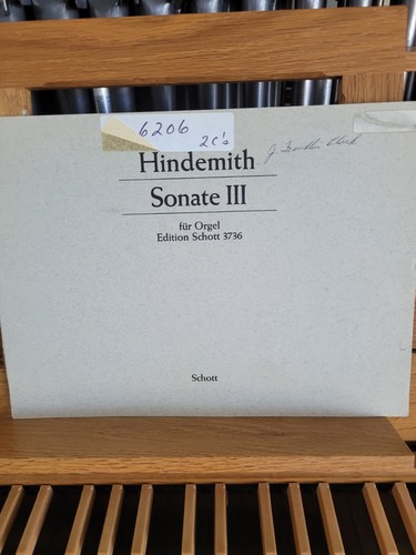 Paul hindemith organ - hindemith:,