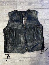 Corpetto gilet in pelle Canyon