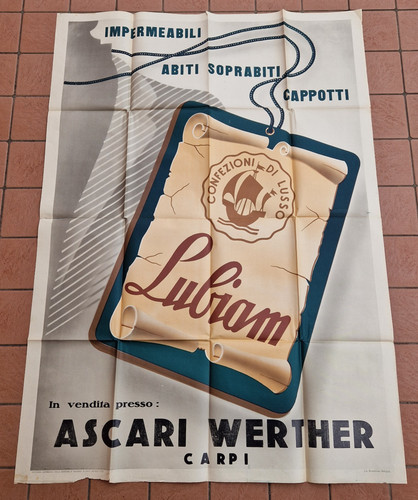 Lubiam impermeabili manifesto - impermeabili,