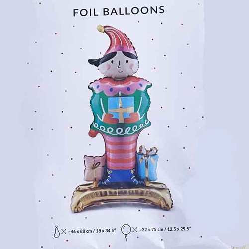 Palloncino elfo natale stand - palloncino,
