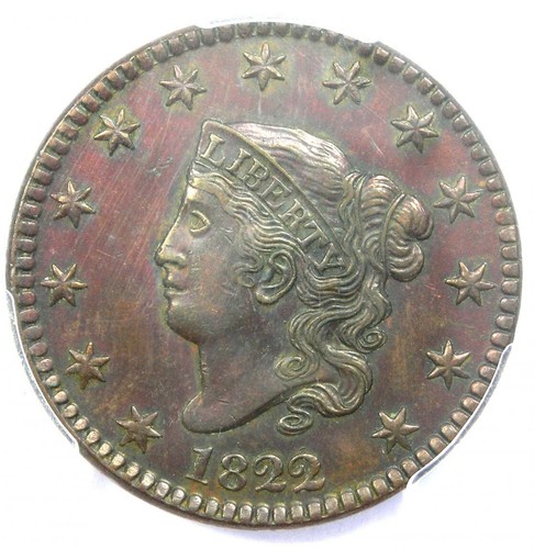 Moneta 1822 coronetta - 1822, matrona