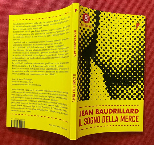 Jean baudrillard il sogno - baudrillard,