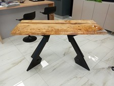 Consolle rovere e resina