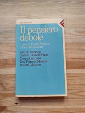 Il pensiero debole Vattimo e
