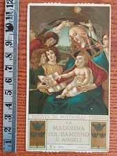 Santino Holy Card LA MADONNA