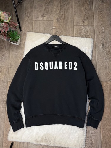 Felpa girocollo dsquared2 uomo - felpa,