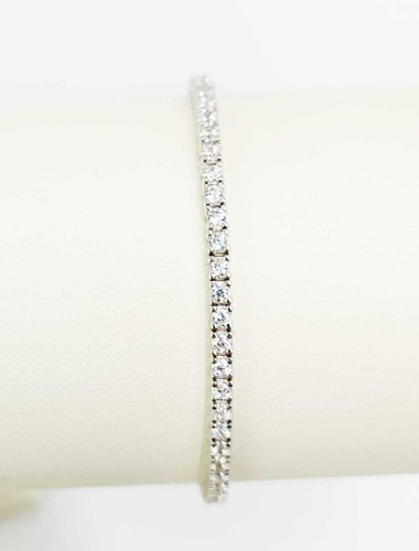 Bracciale tennis argento - bracciale,