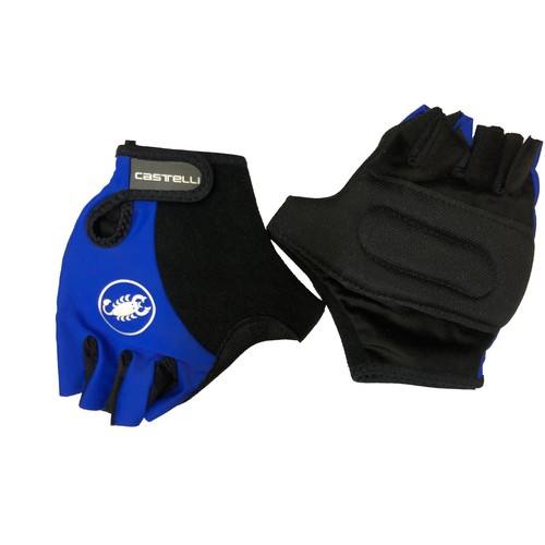 Guanti ciclismo vintage blu - guanti,