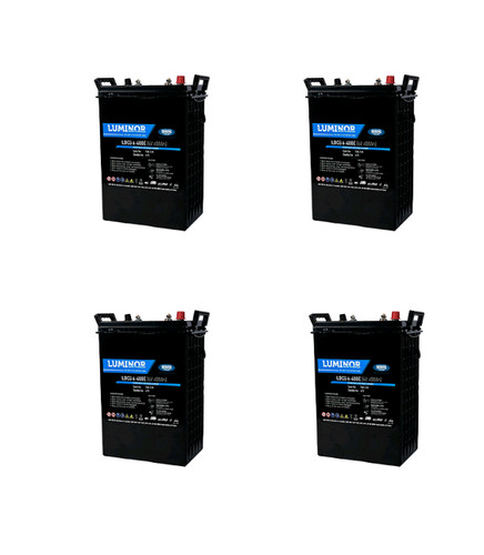 Banco batteria gel 400ah - gel, 24v