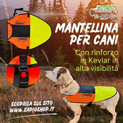 Mantellina sapio per cani - sapio, in