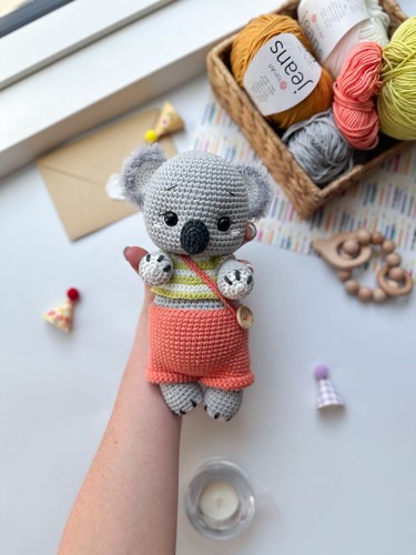 Peluche koala all uncinetto - peluche,