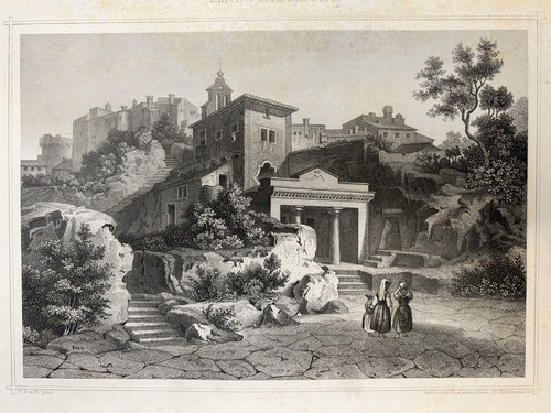 Marino xix secolo incisione - secolo.,